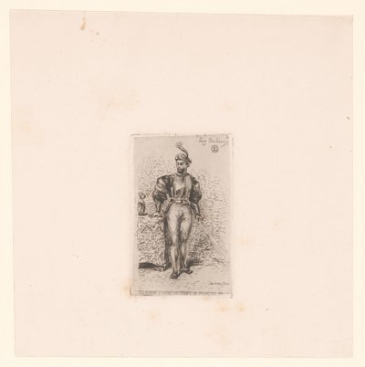 soldado con espada Un homme d