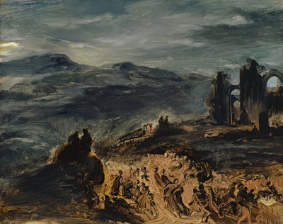 El aquelarre de Eugène Delacroix