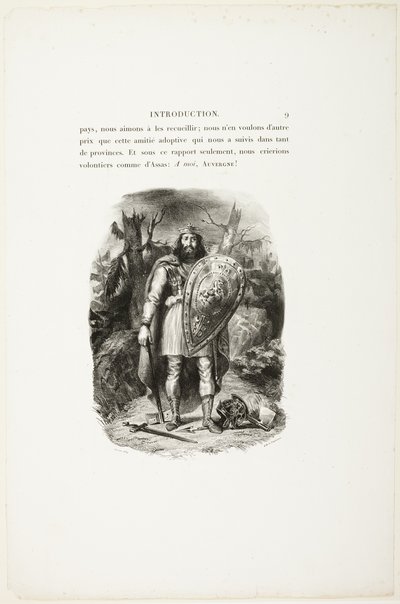 Vercingétorix de Eugène Delacroix