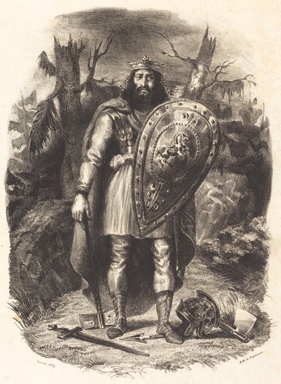 Vercingétorix, 1829 de Eugène Delacroix