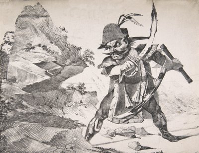 ¡Cuida tu retaguardia! de Eugène Delacroix