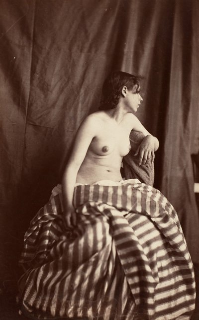 [Estudio de desnudo] de Eugène Durieu