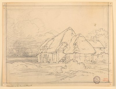 Casas de campesinos de Eugène Edouard Soulès