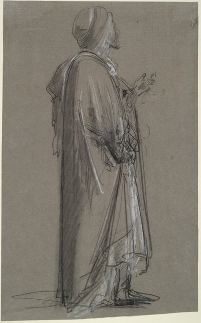 Arabe debout (Una árabe permanente) de Eugène Fromentin