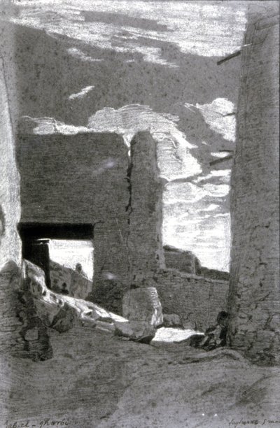 Bab el Gharrbi, Laghouat de Eugène Fromentin