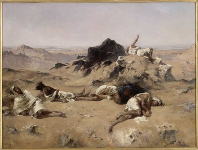 Le Pays de la Soif, 1860s de Eugène Fromentin