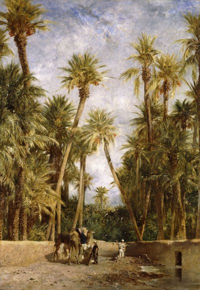 Oasis en Lagrount de Eugène Fromentin
