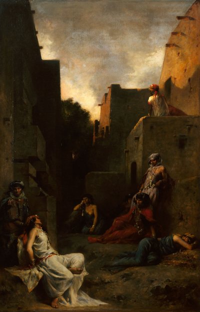 Mujeres de los Ouled Nayls, 1867 de Eugène Fromentin
