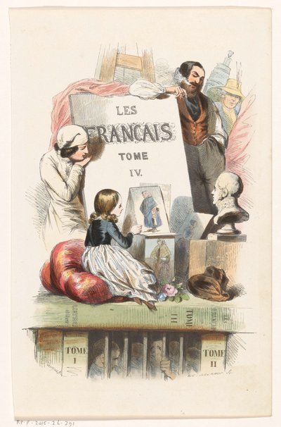 Mirar el arte
Portada de: Les Français peints par eux-mêmes, 1841 de Eugène Guillaumot