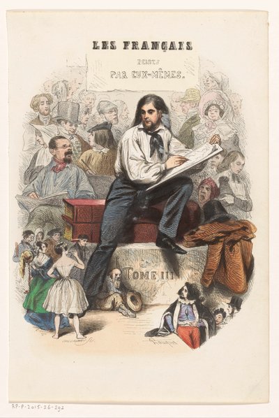 El mundo del arte contemporáneo
Titelpagina voor: Los franceses se pintan solos, 1841 de Eugène Guillaumot