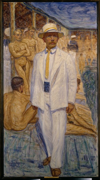 Autorretrato de Eugène Jansson