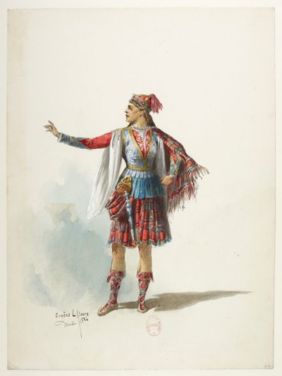 Btv1b84558104 44 - Saint-Saëns - Enrique VIII - Modelos de disfraces - Lacoste - 44. Vestuario de Eugene Lacoste