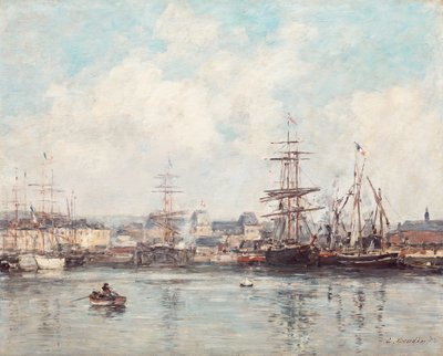 Cuenca Casimir Delavigne en Le Havre de Eugene Louis Boudin