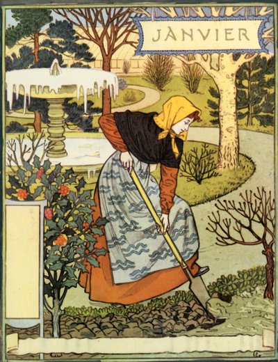 Enero, 1896 de Eugene Grasset