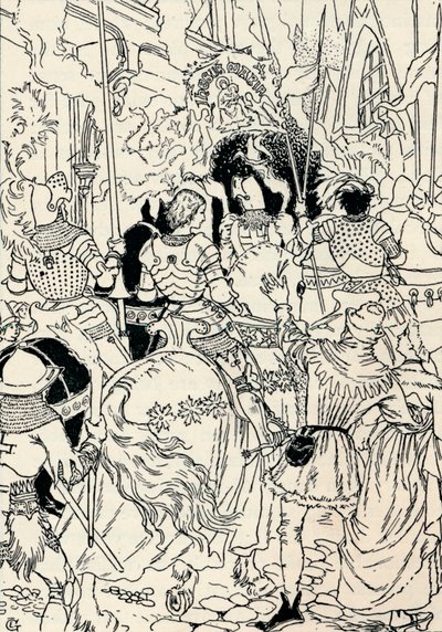 Juana de Arco en Orleans de Eugene Grasset
