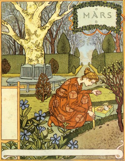 Marte, 1896 de Eugene Grasset
