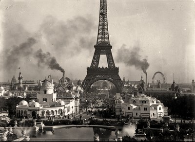 Vista de la Exposición Universal, París. 1900 de Eugène Trutat