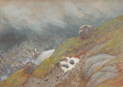 Vista sobre Handeck, Suiza de Eugène Viollet le Duc