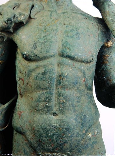 Torso de un Hércules Joven (bronce dorado) de European European
