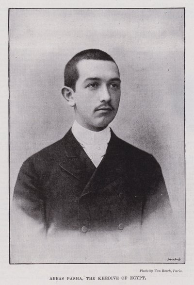 Abbas Pasha, Jedive de Egipto de European Photographer