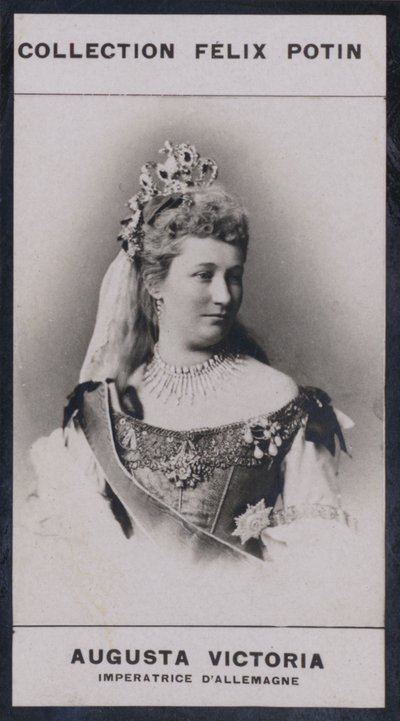Augusta-Victoria, Emperatriz de Alemania (1858) de European Photographer