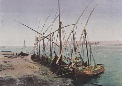Barcas en el Nilo de European Photographer