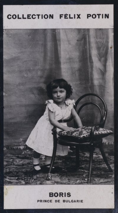 Boris, Príncipe Heredero de Bulgaria (1894) de European Photographer