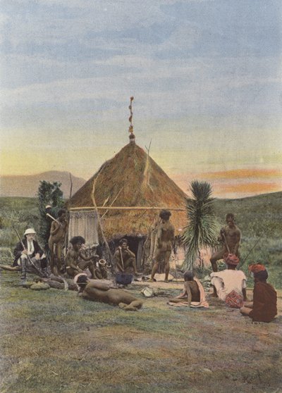 Campamento telegráfico cerca de Uarai de European Photographer
