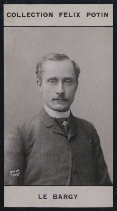 Charles-Gustave-Antoine Le Bargy (1858) (foto en blanco y negro) de European Photographer