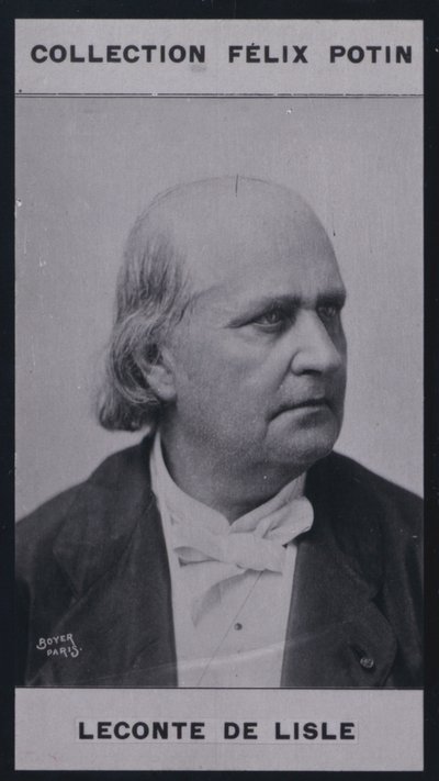 Charles Leconte De Lisle (1818-1894) de European Photographer