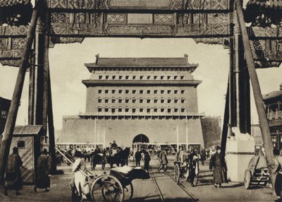 China, Pekín, Town-gate (foto b/n) de European Photographer