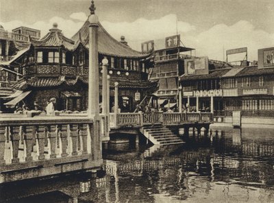 China, casa de té en Shanghái de European Photographer