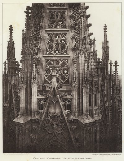 Catedral de Colonia, Detalle de las agujas occidentales de European Photographer