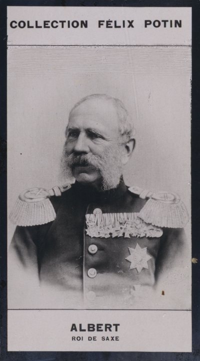 Federico-Augusto Alberto, Rey de Sajonia (1828-1902) de European Photographer
