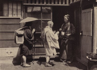 Kioto, Peregrinos (foto b/n) de European Photographer
