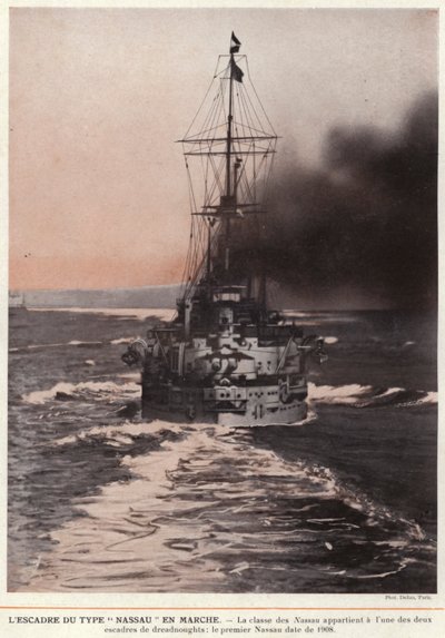 La Escuadra del Tipo "Nassau" en Marcha de European Photographer