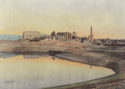 El lago sagrado de Karnak de European Photographer