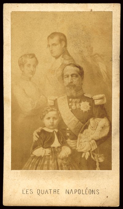 Los cuatro Napoleones (foto b/n) de European Photographer