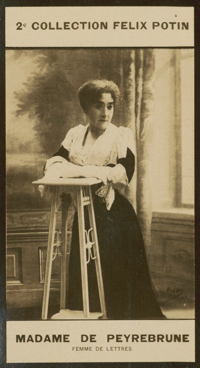 Madame Georges De Peyrebrune, Mujer de Letras de European Photographer