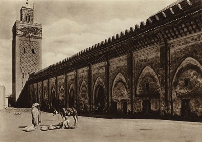 Marrakech, Mezquita de la Kasbah (foto b/n) de European Photographer