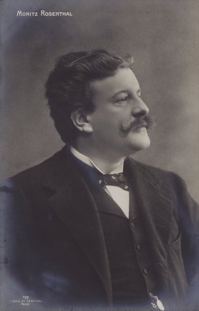 Moritz Rosenthal, pianista y compositor polaco de European Photographer
