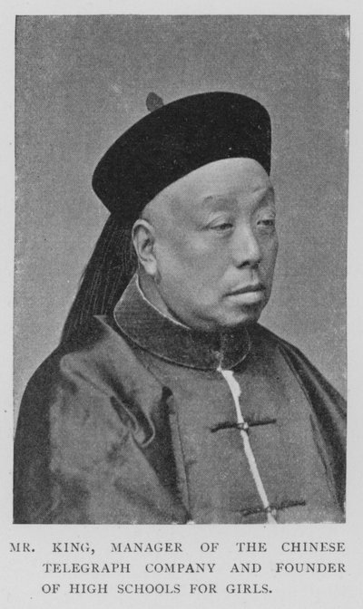 Sr. King, Gerente de la Compañía de Telégrafos China y Fundador de Escuelas Secundarias para Niñas de European Photographer