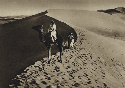 África del Norte, El desierto del Sahara (foto b/n) de European Photographer
