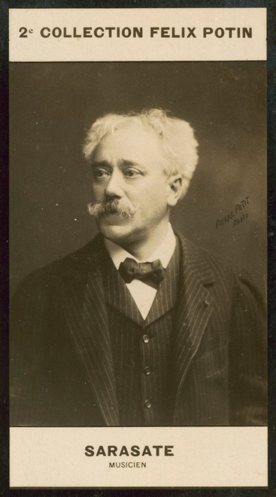 Pablo Martin Meliton de Sarasate, Músico de European Photographer