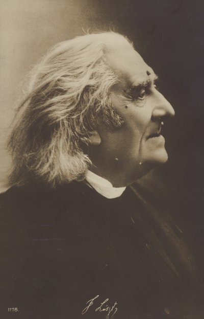 Retrato de Franz Liszt de European Photographer
