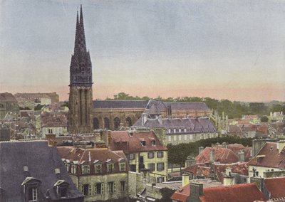 Quimper, vista desde el Mont Frugy de European Photographer