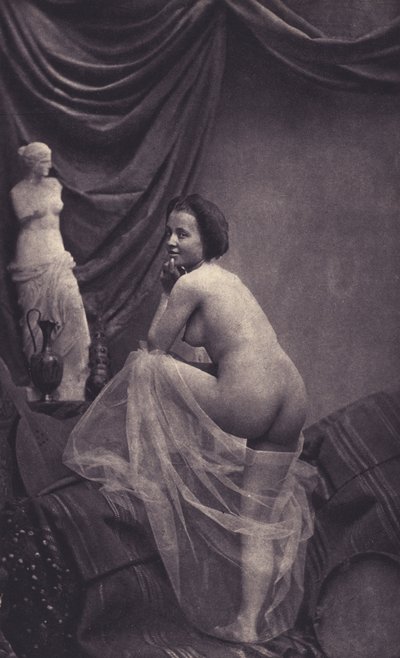 Desnudo del Segundo Imperio (foto b/n) de European Photographer