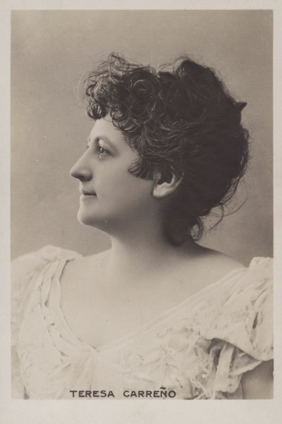 Teresa Carreño, pianista, cantante, compositora y directora venezolana de European Photographer