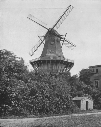 El famoso molino de viento en Potsdam de European Photographer