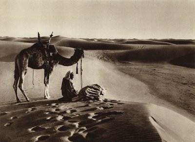 Adoración en el desierto (foto en blanco y negro) de European Photographer